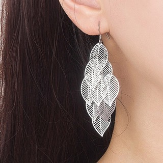 Bông tai chùm chiếc lá BHBT244