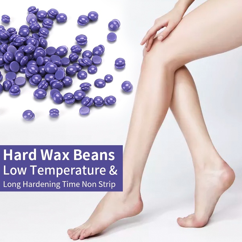 Ảnh Sáp wax lông SUMAX hard wax bean hạt wax nóng màu 300g 4