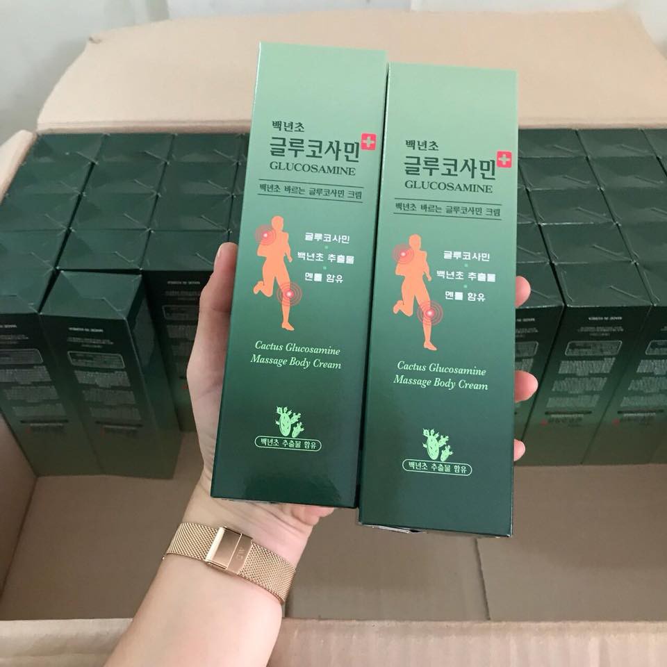 Combo 10 chai dầu lạnh glucosamine Hàn Quốc