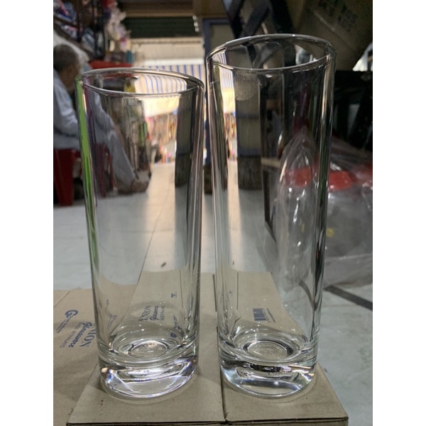 Hộp 6 Ly Ống Thủy Tinh UG-393 , UG-408 Cao Cấp Dùng uống nước lọc , cafe , sinh tố Hàng Nhập Khẩu ThaiLan