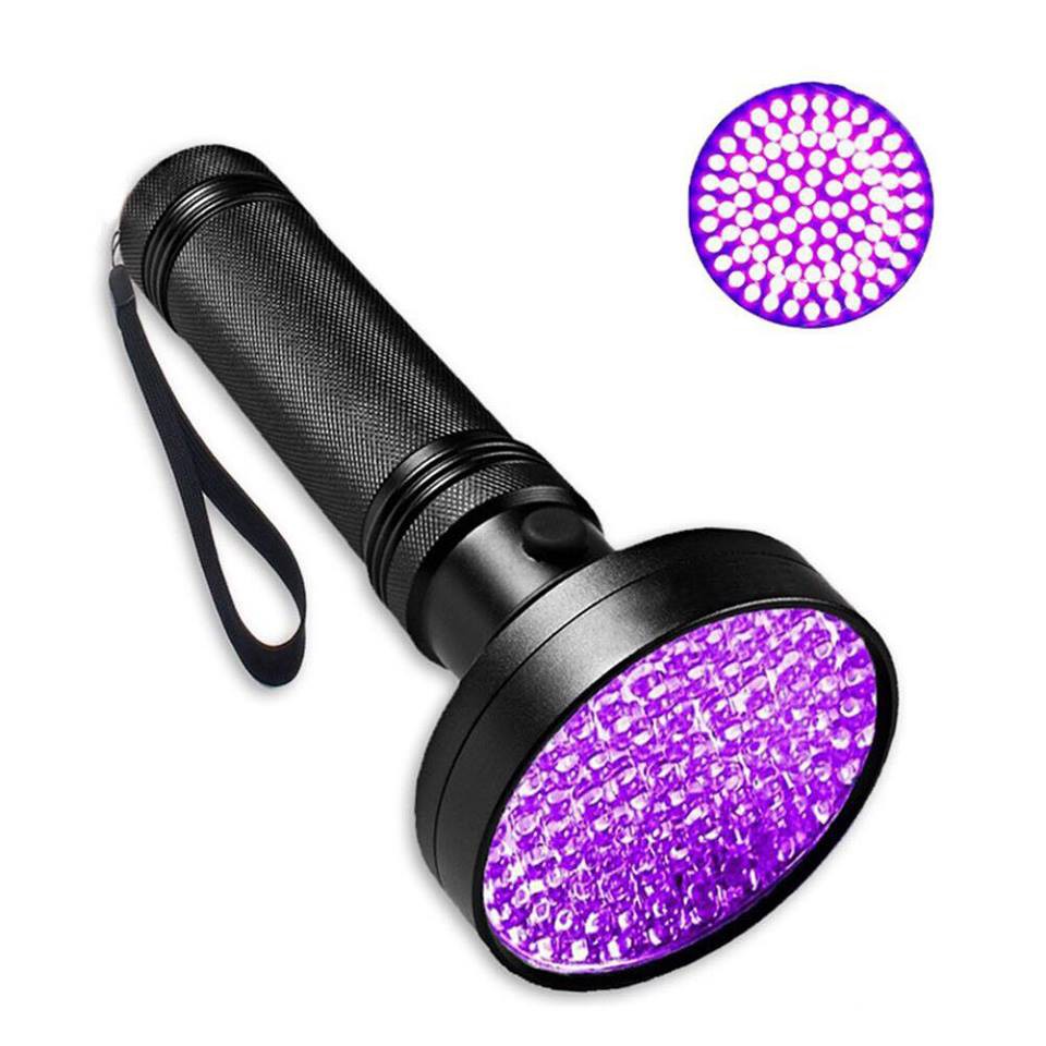 Đèn Pin UV Led 21 bóng 18W sấy keo uv, soi ti.ền, tìm vật trú ẩn cầm tay  tiện dụng 2023