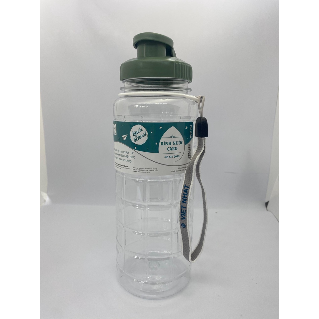 Bình nước học sinh có dây sách Việt Nhật-550ml,750ml,900ml. aladanh-net-vn