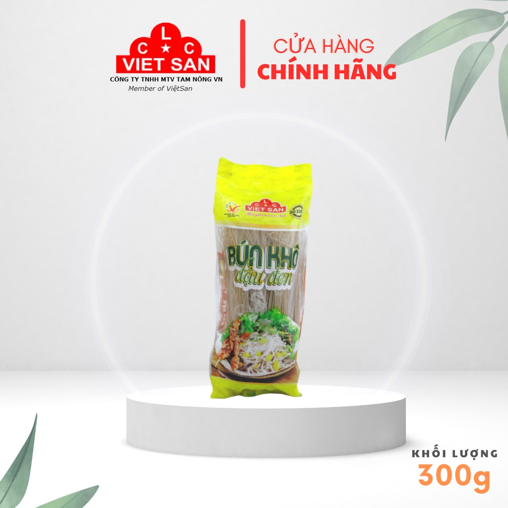 Bún Đậu Đen Việt San 300g - Sợi Dai Bùi Thanh Nhiệt, Hỗ Trợ Giảm Cân Eat Clean