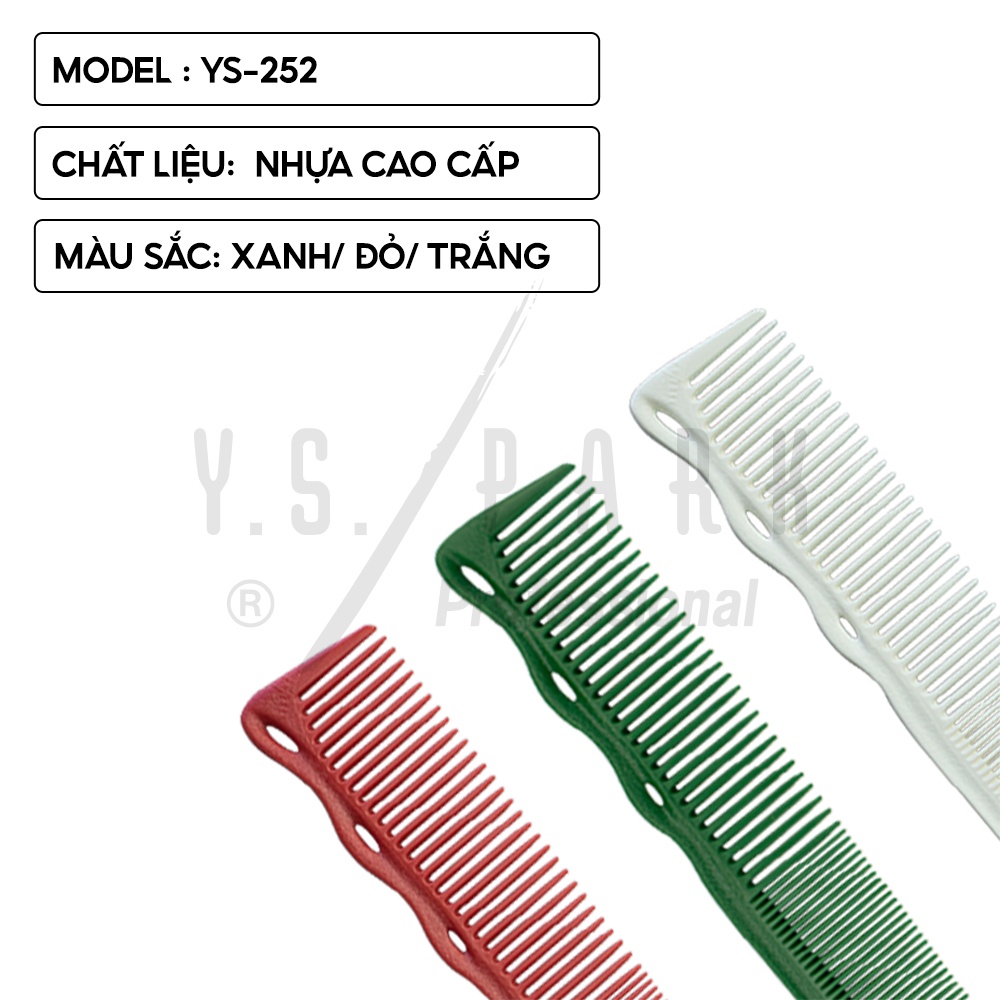 Ảnh Lược cắt tóc nam chuyên nghiệp YS PARK YS-252 chịu nhiệt cao cấp - hàng chính hãng made in Japan 2