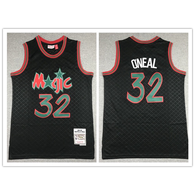 Áo Bóng Rổ Retro Orlando Magic Oneal Số 32, Phong Cách Cổ Điển, Đa Size