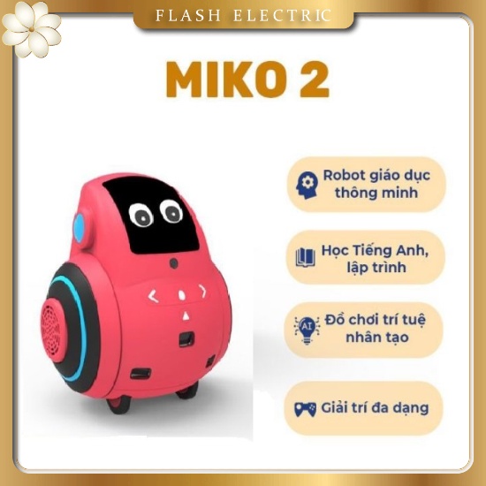 ĐỒ CHƠI THÔNG MINH ROBOT TRÍ TUỆ NHÂN TẠO MIKO 2 | Shopee Việt Nam