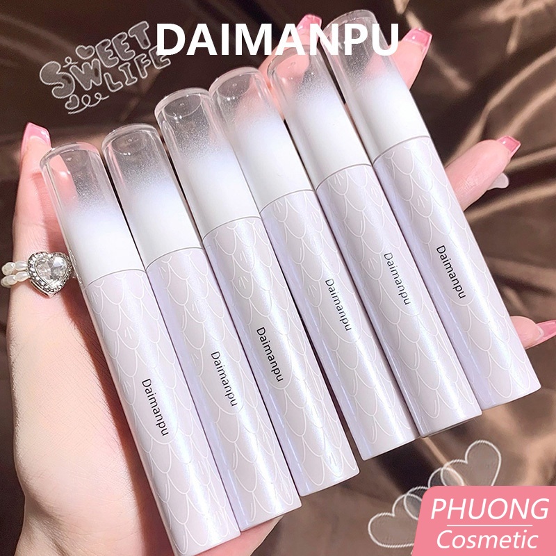 Son Kem Bóng DAIMANPU Mermaid Streamer Mirror Lip Glaze | Shopee Việt Nam