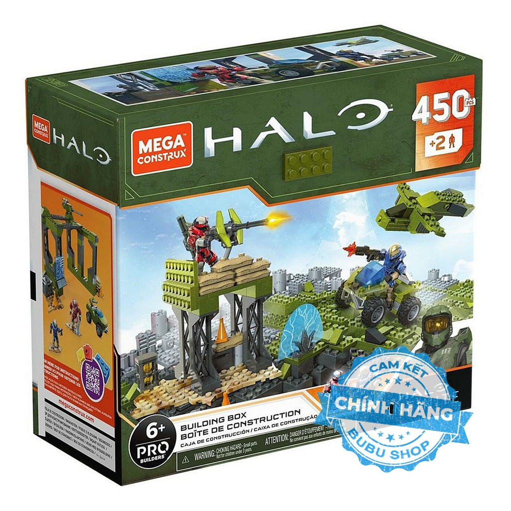 Mega Construx Halo Infinite Construction Set with Spartan Gungnir - Bộ ...
