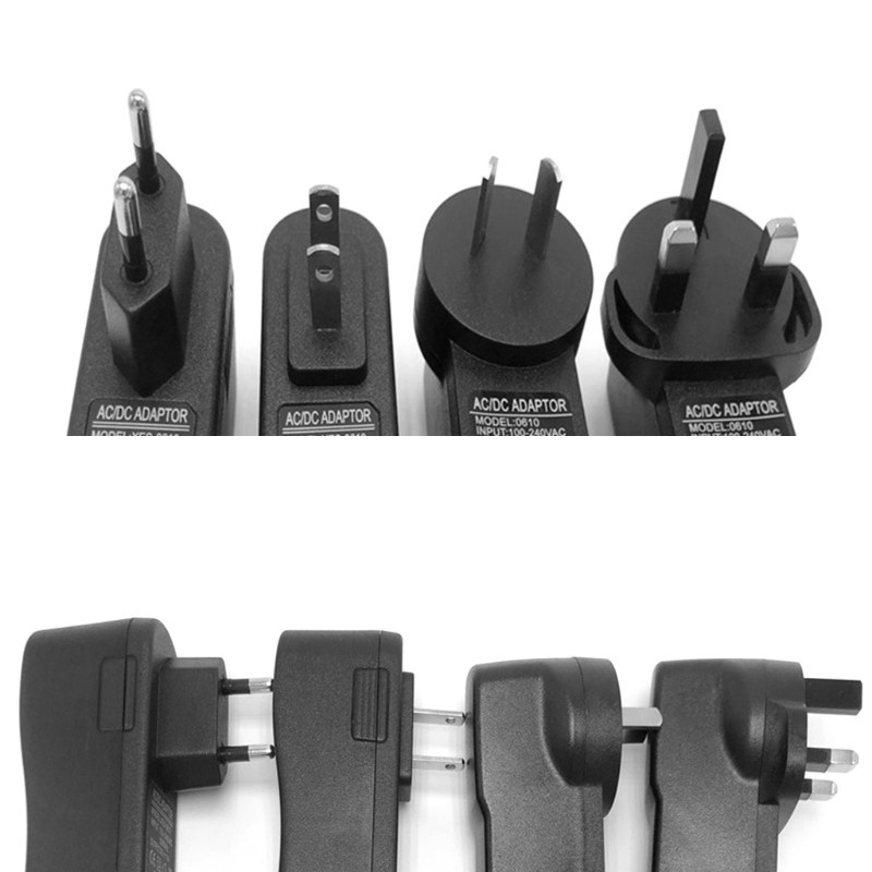 Bộ sạc chuyển đổi nguồn điện Pur / 6v 1a 6w Ac Dc cho Hem-7200 7051 7052 chất lượng cao