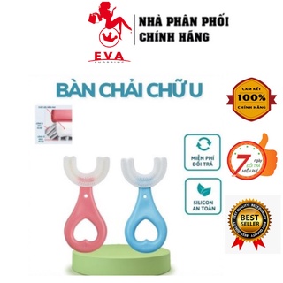 Bàn Chải Đánh Răng Silicon Chữ U An Toàn Tuyệt Đối Cho Bé 2-6 Tuổi