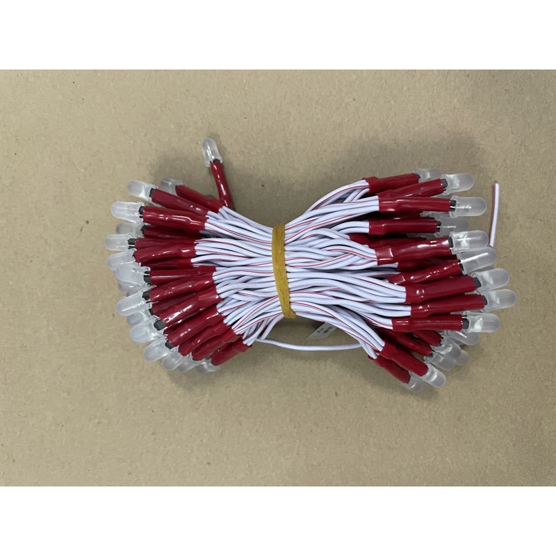Led Ruồi Liền Dây 5MM Điện 5V/12V - Dây 100 Con | Shopee Việt Nam