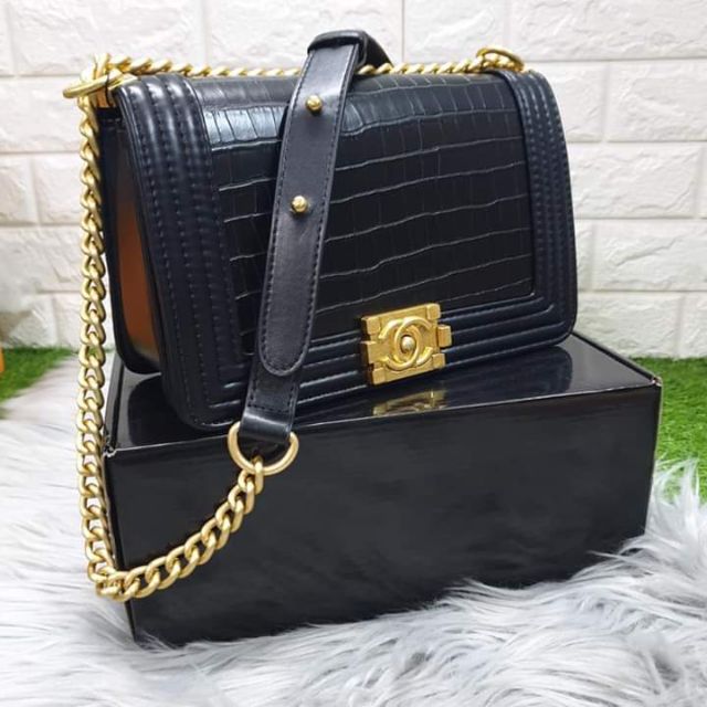 Túi boy da rắn siêu sang | Shopee Việt Nam