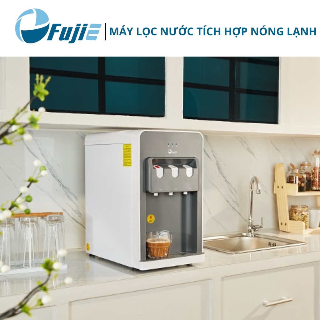 Máy lọc nước tích hợp làm nóng lạnh cao cấp FujiHome WP507C, công nghệ , không nước thải tiết kiệm nước
