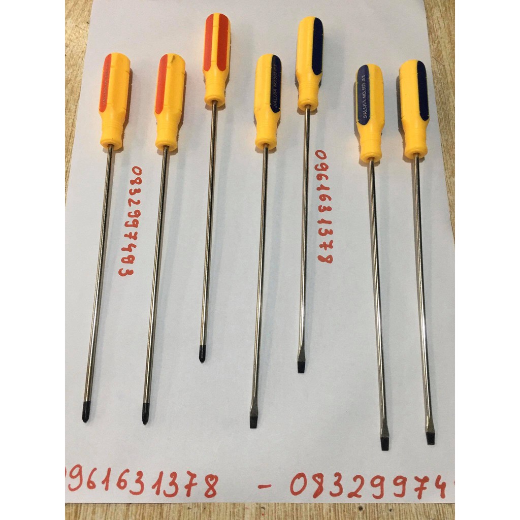 Tua vít sọc đủ size 3mm 150mm