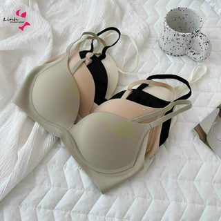 Áo Lót Nữ Su Đúc Không Gọng Nhật AD927 Phương Linh Underwear được làm bằng cao su non siêu nâng đẩy ngực và thoáng khí
