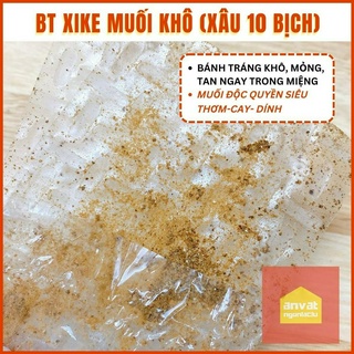 BÁNH TRÁNG XIKE MUỐI KHÔ - MUỐI ĐỘC QUYỀN SIÊU CAY-THƠM-DÍNH