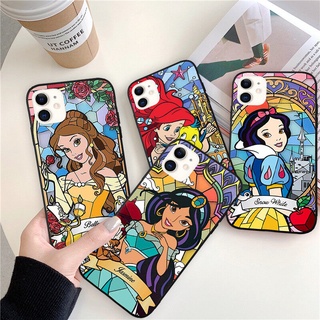 Ốp điện thoại mờ mềm công chúa nàng tiên cá cho iPhone 16 15 14 14Pro 14Plus 14Promax 6 / 6s PIus 7 / 8 / SE 2020 7 / 8PIus X XS XR XSMAX iPhone11 12 13 Pro proMax