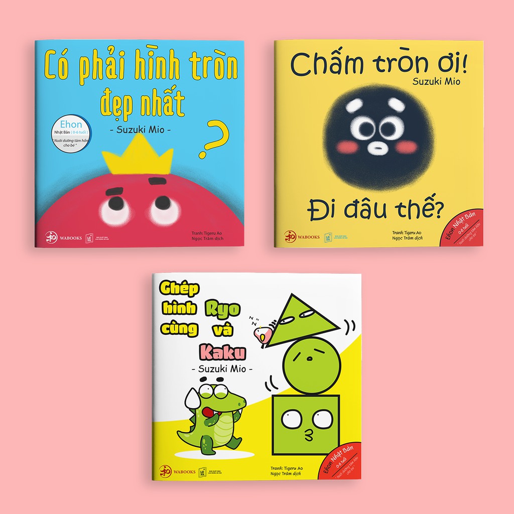 Ảnh Sách - Chấm tròn ơi đi đâu thế? Ehon dành cho bé từ 0-6 tuổi 4