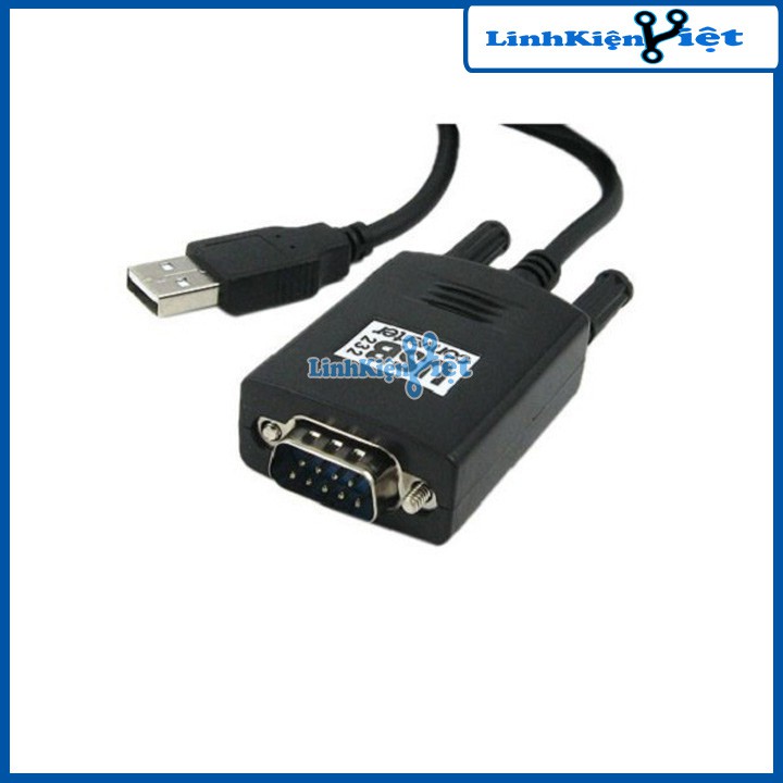 Cáp Chuyển Đổi USB To Com Rs232 Chất Lượng Cao ( Đen ) | Shopee Việt Nam