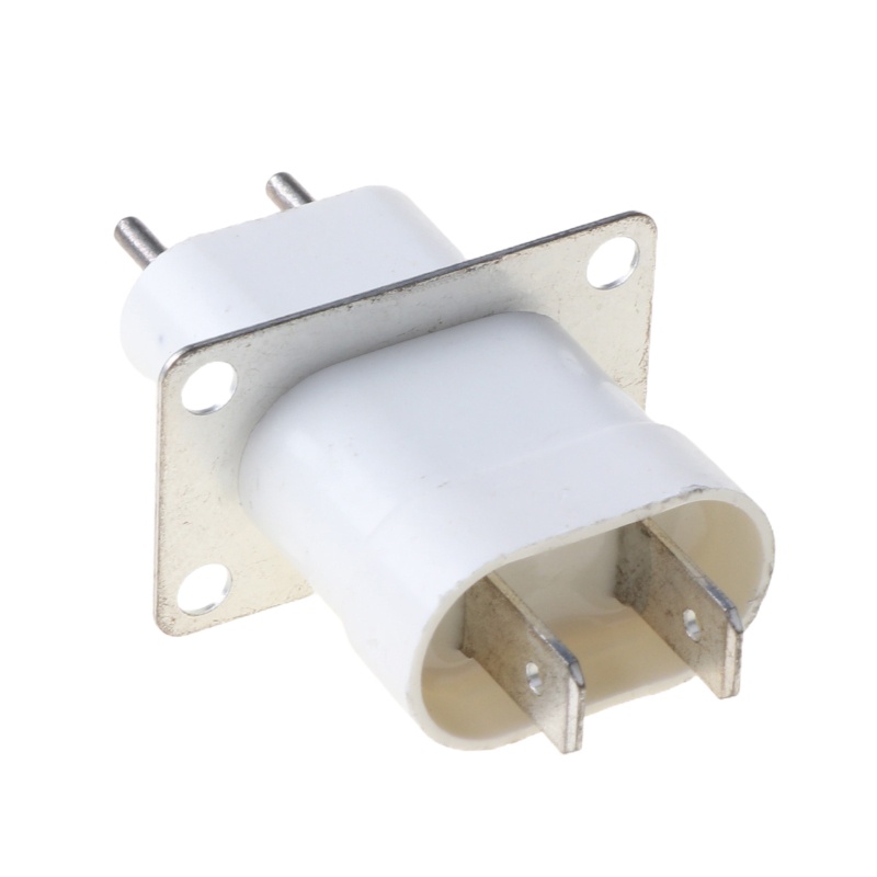 Ppy Home Lò vi sóng điện tử Lò vi sóng Magnetron Dây tóc 4 chân Bộ chuyển đổi ổ cắm màu trắng