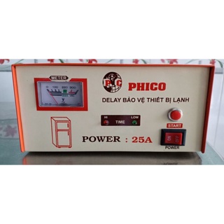 Relay thiết bị bảo vệ tủ lạnh, tủ đông cao cấp 25A bảo hành 6 tháng