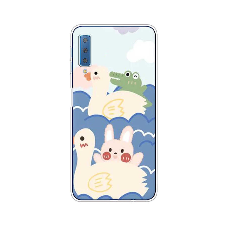 Ốp Điện Thoại TPU Dẻo In Họa Tiết Độc Đáo Thời Trang Cho Samsung Galaxy a7 2015 a7 2016 a7 2017 a7 2018