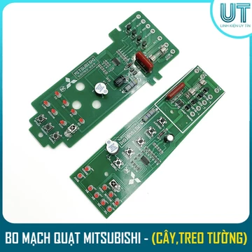 Bo mạch điều khiển quạt từ xa MITSUBISHI W16R/ RT, LV16R - Quạt cây và quạt treo tường (Chính Hãng)