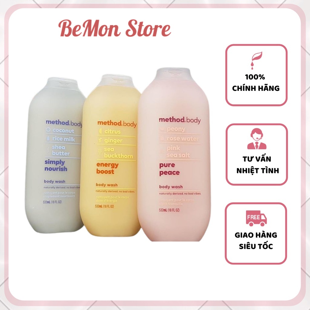 Sữa tắm Method body ÚC | Shopee Việt Nam