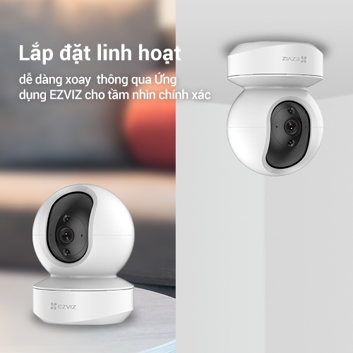 Ảnh Camera Wifi Trong Nhà Xoay (360) EZVIZ H6C PRO 5M FULL HD [Có cổng Lan] 1