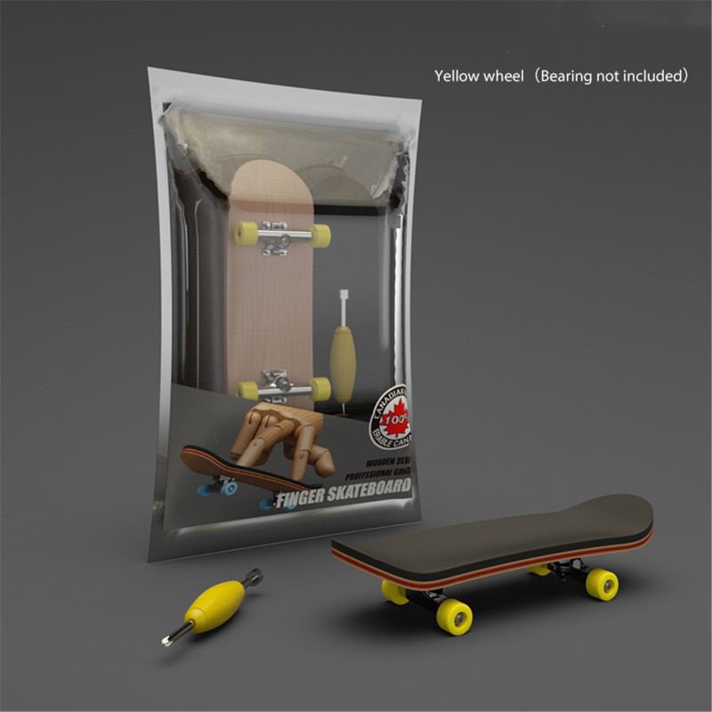 Finger SkateBoard  Fingerboard Toy Professional Stents Finger Skate Set