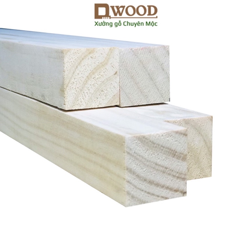 Đánh Giá Thanh Gỗ Dwood 120cm Vuông 3x3 Gỗ Thông Nhập Khẩu - DIY Cực Dễ!