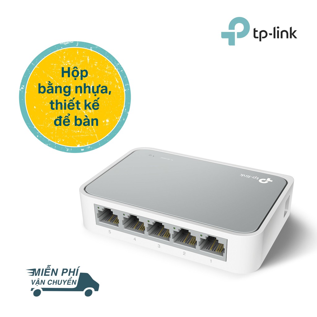 Ảnh Bộ Chia Tín Hiệu TP-Link TL-SF1005D 5 cổng Switch 5 ports 10/100Mbps 3
