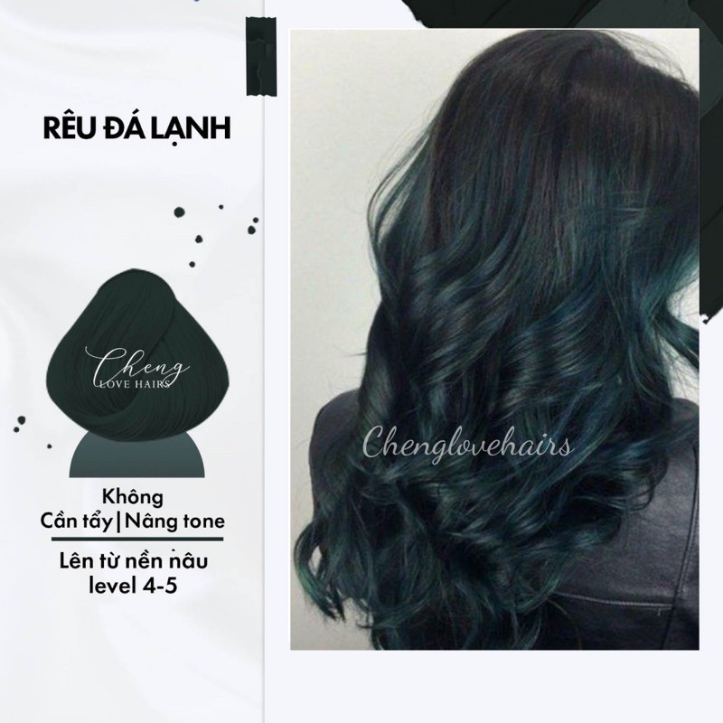 thuốᴄ nhuộm tóc màu RÊU ĐÁ LẠNH không cần tẩy tóc Kirei Hair, KireiHair,  KIREIHAIR | Lazada.vn