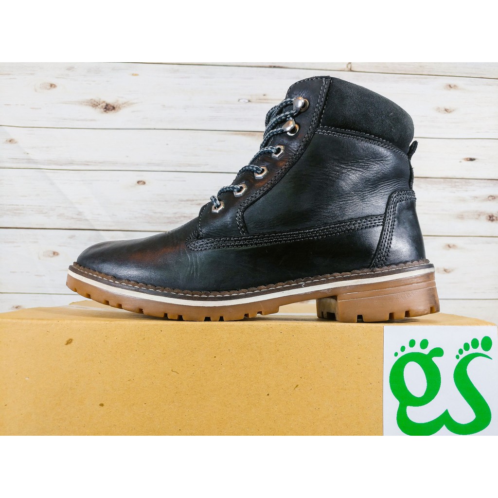 (SIZE 40) Giày chính hãng 2hand LANDROVER LEATHER BOOTS ` | Shopee Việt Nam