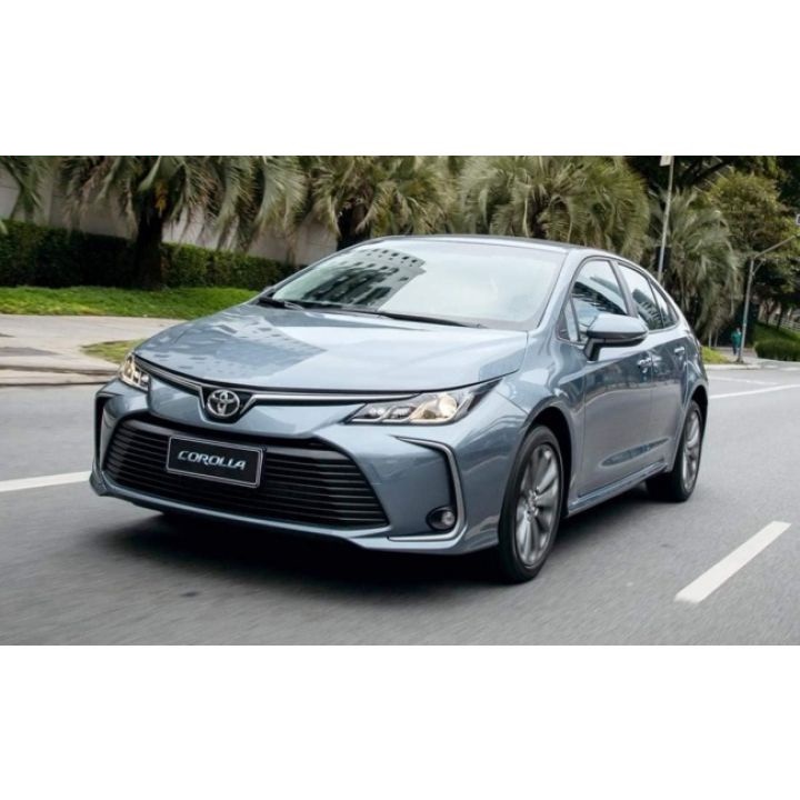 Ốp bậc chân trong, ngoài xe Toyota Altis 2022, 2023, 2024 titan phay xước cao cấp