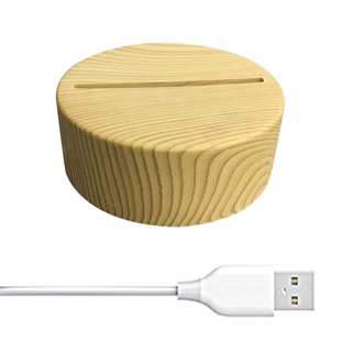 Đế đèn LED Calico cho đế trưng bày nghệ thuật bằng nhựa thủy tinh pha lê 3D Trang trí nhà cửa