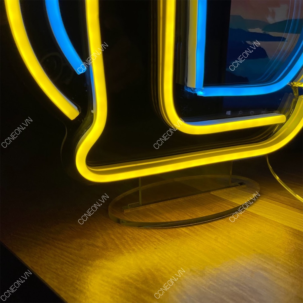 Đèn Để Bàn Led Neon Liên Minh Huyền Thoại - League Of Legends - LOGO LOL [Kích thước 25x22cm]
