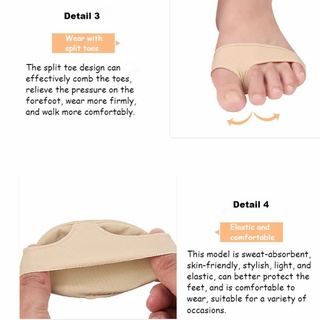 Cặp Đệm Silicone Lót Giày Giảm Đau Chân Thoáng Khí Giảm Đau