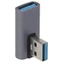 Btsg USB A Male to USB Female Adapter 90 Độ USB3 0 sang USB Cáp Kết Nối Cắm