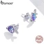 Bamoer Bông Tai bạc 925 Hình Cá Nhiệt Đới Cho Nữ sce1028