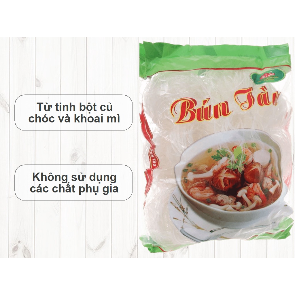 Bún Tàu Lọn Việt San 100g/180g - Bún Tàu Khô Sợi Tròn Nhỏ Dinh Dưỡng Cao