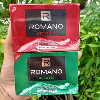 Xà phòng Romano - Xà bông Romano - sạch sảng khoái 90g dành cho phái mạnh