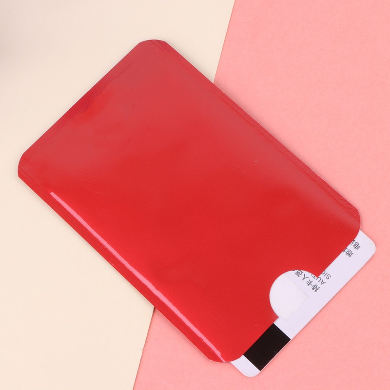VIC 10 CÁI Bảo vệ thẻ tín dụng Tay áo an toàn RFID Chặn ID Giá đỡ lá chắn