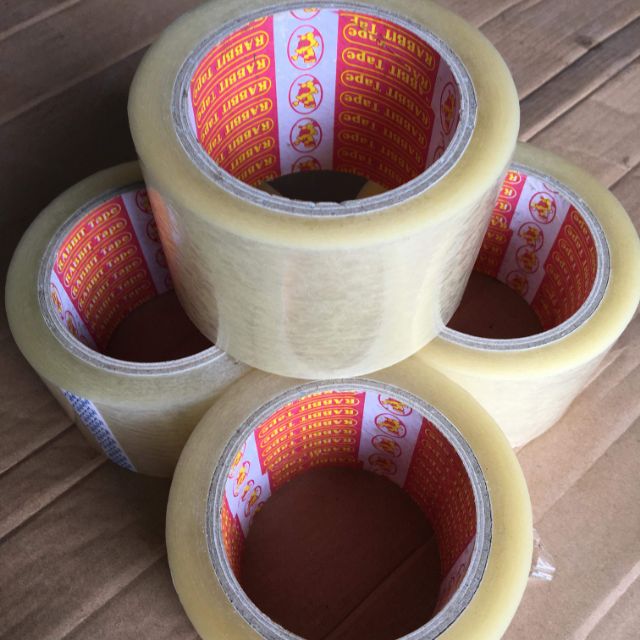 Combo 10 cuộn băng dính trắng. 7cm dài 100y | Shopee Việt Nam