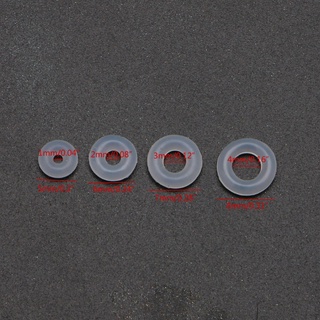Set 100 vòng cao su silicon dùng để làm nút chặn xâu chuỗi hạt có thể dùng với kẹp khóa nối làm trang sức thủ công DIY