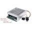 Yjcnelcr cho DC 10-55V 100A Bộ Điều Khiển Tốc Độ Động Cơ Có Thể Đảo Ngược Điều Khiển PWM Về Phía Trước Ngược