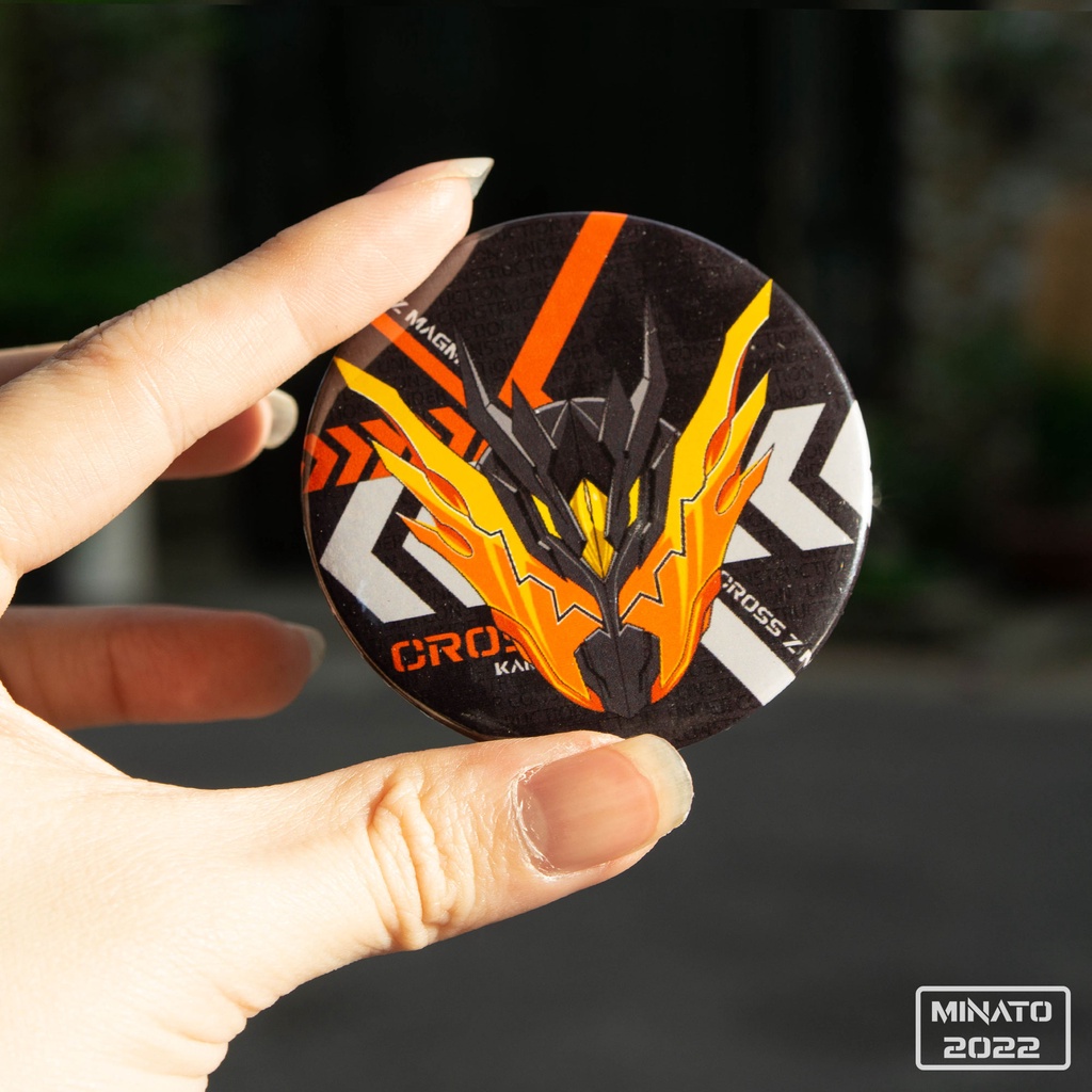 Huy Hiệu Kamen Rider Build - Cross z - Grease - Rogue