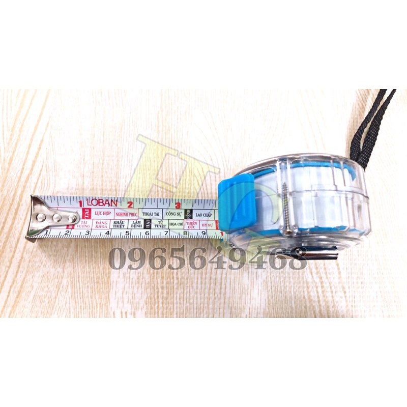 Thước Đo, Thước Rút Loban 5M Nikko Phong Thuỷ Loại Cao Cấp (Có Video)