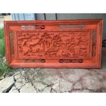 Tranh gỗ hương đồng quê rộng 155 cm . Tranh treo tường trang trí phong thuỷ gia đình, công ty , cửa hàng — ảnh 3