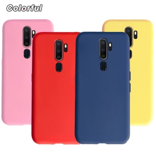 Ốp Điện Thoại Silicon Mềm Màu Trơn Cho Oppo A37 A71 A52 A92 A3S A5 Ax5 Ax7 A7 A5S A9 2020